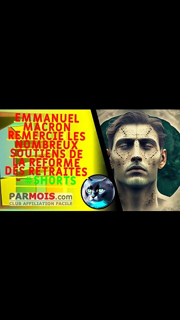Emmanuel Macron remercie les nombreux soutiens de la réforme des retraites - #shorts