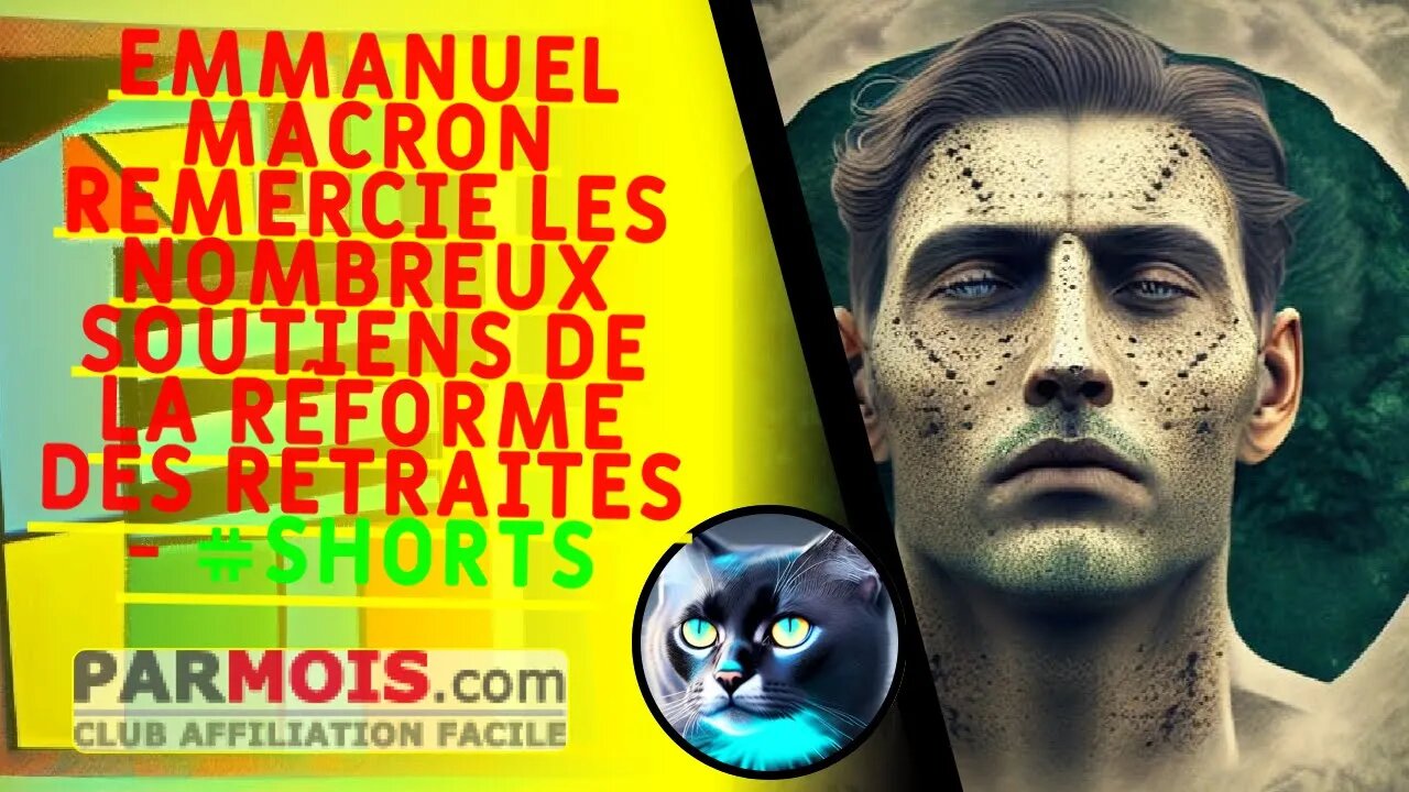 Emmanuel Macron remercie les nombreux soutiens de la réforme des retraites - #shorts