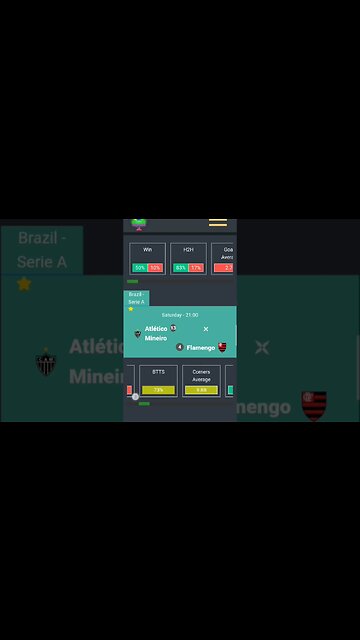 PALPITES DE FUTEBOL JOGOS DE HOJE ATLÉTICO MINEIRO VS FLAMENGO
