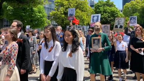 The "Immortal Regiment" was held in Japan