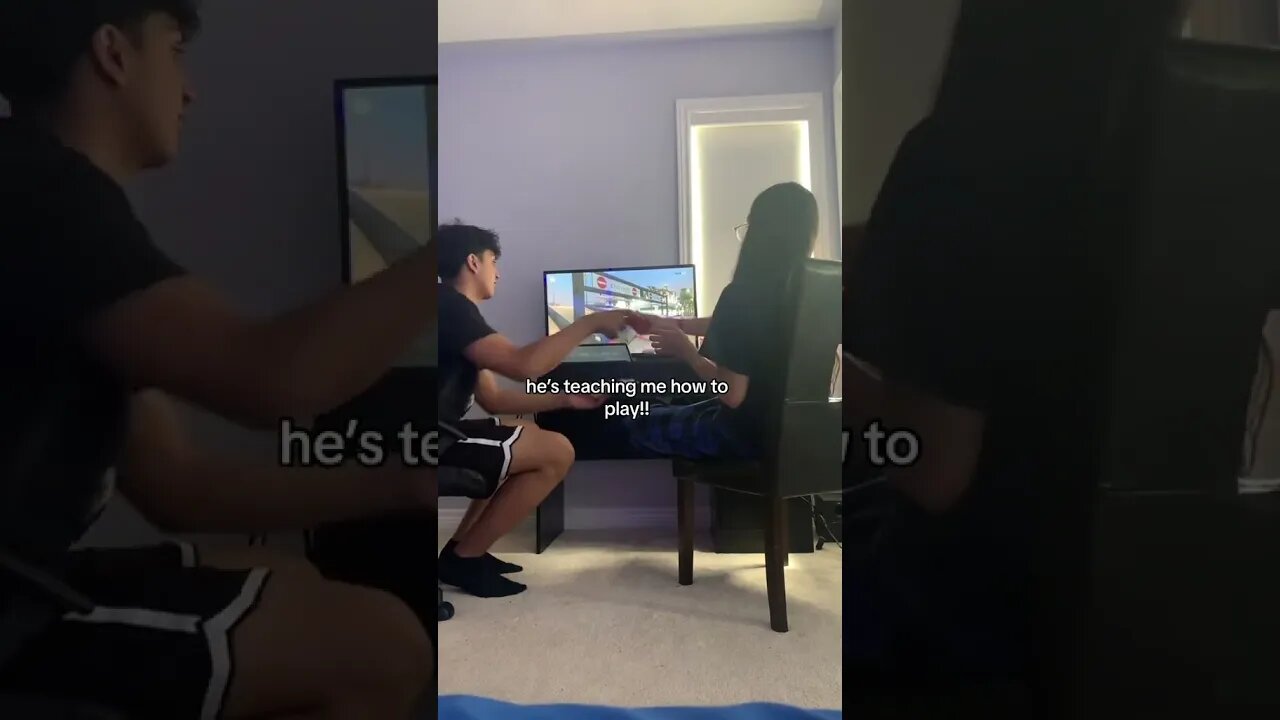 Boyfriend teaches me how to play!