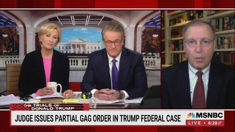Scarborough Screams For Trump To Be Jailed If He Violates Gag Order