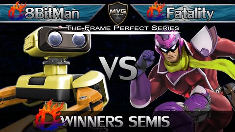 GOTE|8BitMan (ROB) vs. Fatality (C. Falcon) - Winners Semis - FPS