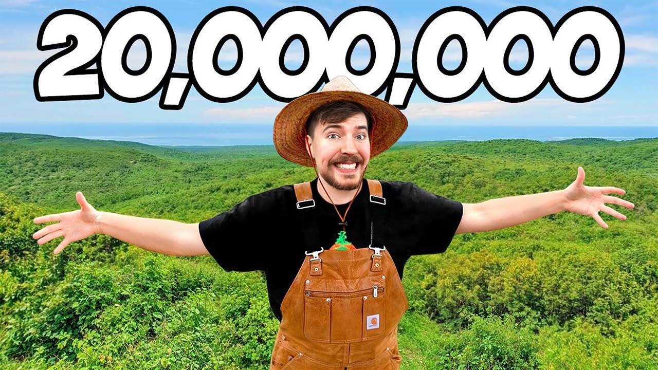 Planting 20,000,000 Trees, My Biggest Project Ever! #mr.beast #mr.beastgaming #mr.beastVideo