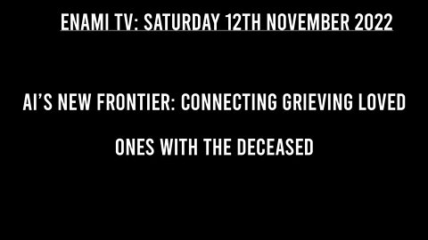 Artificial Intelligence crosses a new frontier: Connecting grieving loved ones with the deceased