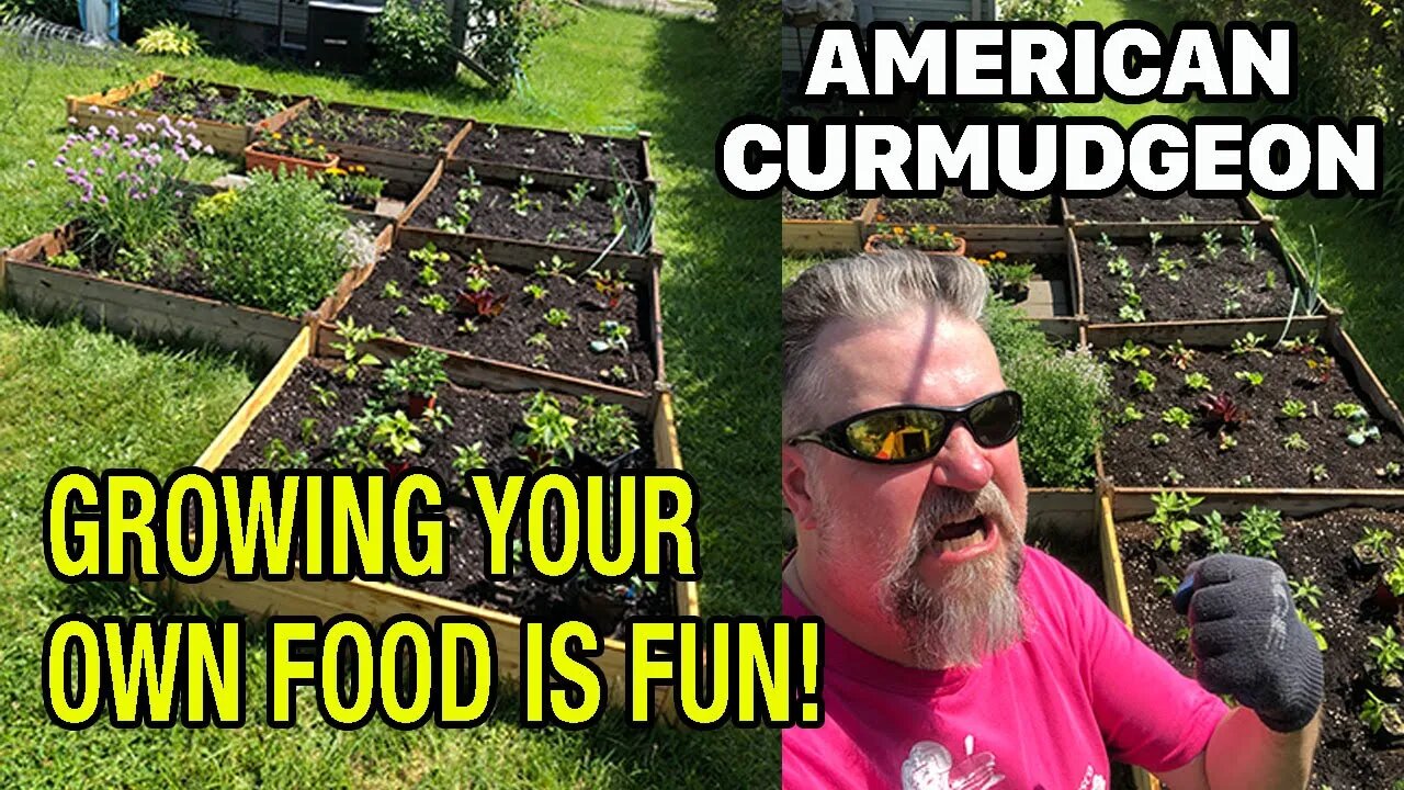 GROWING YOUR OWN FOOD IS FUN!