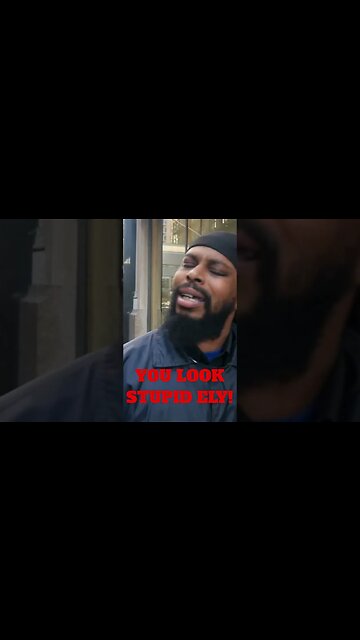 Frauditor Ely Clowned by Security Guard Ya Heard My Peeps? #shorts