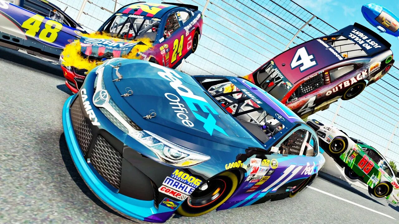 🔴 DEFEATING EUTECHNYX TALLADEGA // NASCAR '15 Final Four Challenge LIVE