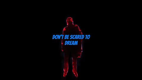 Don’t Be Scared To Dream #dayodman #motivation #eeyayyahh #motivationalspeaker #positivity