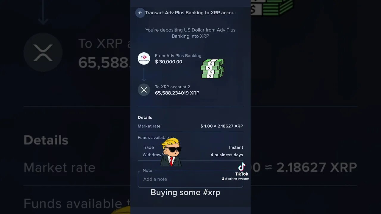 Buying some #xrp #xrpripple #cryptocurrency #investing #crypto #xrpnews #crypto