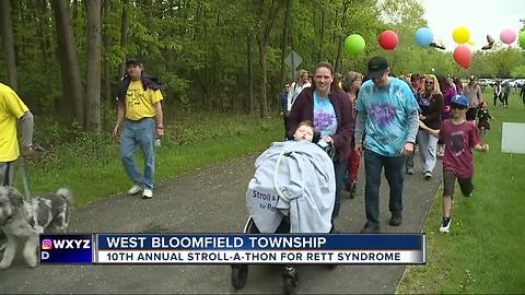 10th annual Stroll-A-Thon for Rett Syndnrome