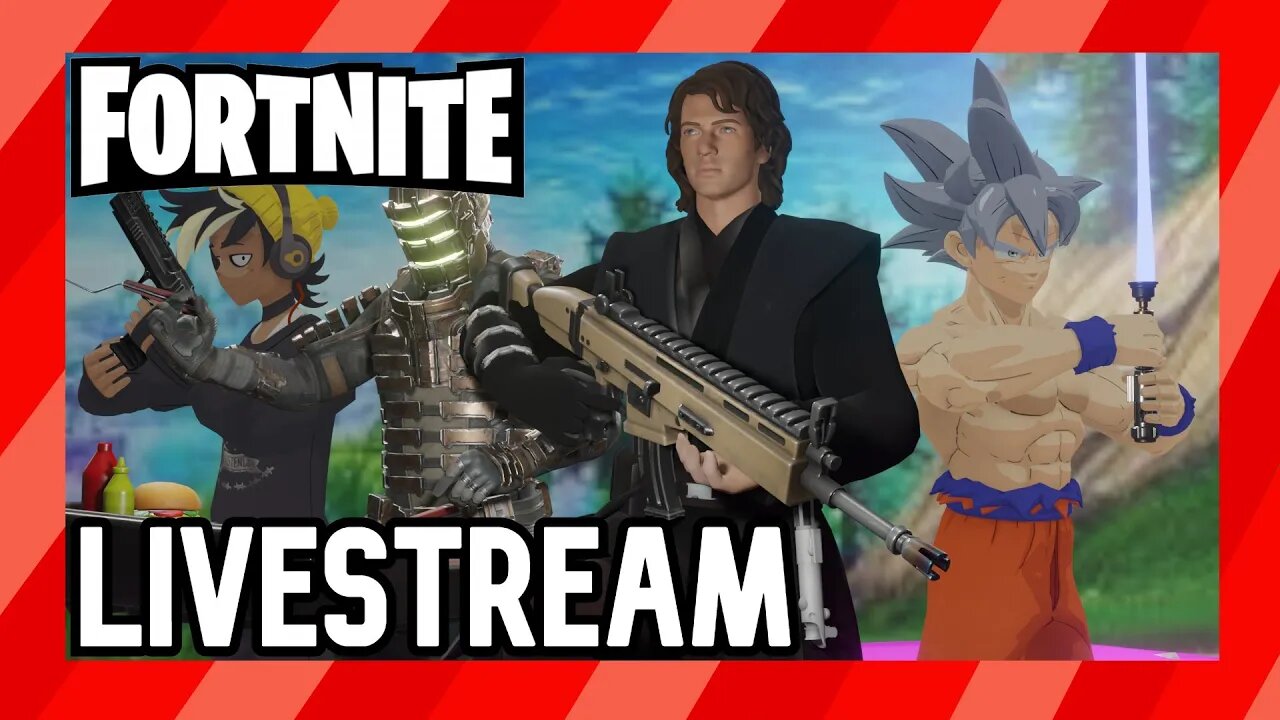 🔴 Fortnite Anakin Skywalker and Goku Black Shenenigans