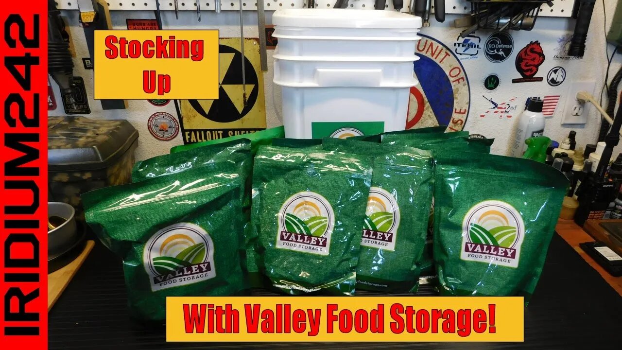 Stocking Up! Valley Food Storage 70 Serving Long Term Food Kit