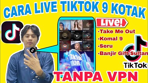 CARA Live TikTok 9 Kotak | Take Me Out TikTok | Komal 9 - Ide Konten Live TikTok