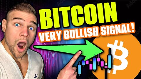 BITCOIN - RARE BULLISH SIGNAL!!!! (MUST WATCH ASAP!!!)