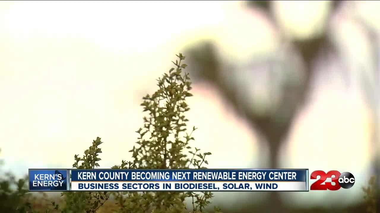 What does renewable energy look in here in Kern County