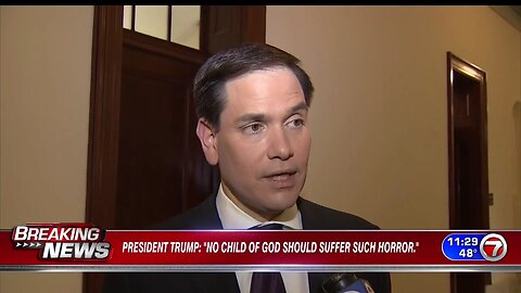 Rubio discusses U.S. airstrikes in Syria on WHDH Boston