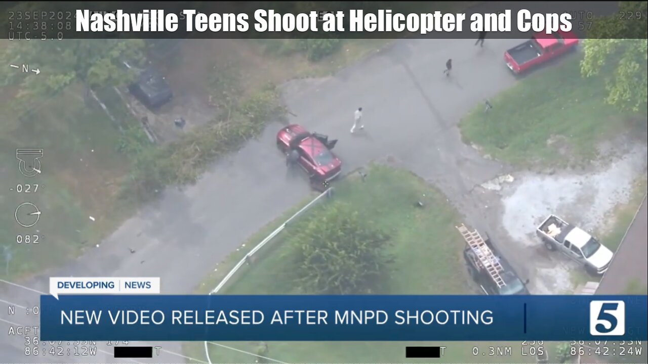 Nashville Teens Shoot at Helicopter and Cops