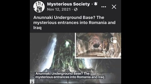 Anunnaki Underground Base?