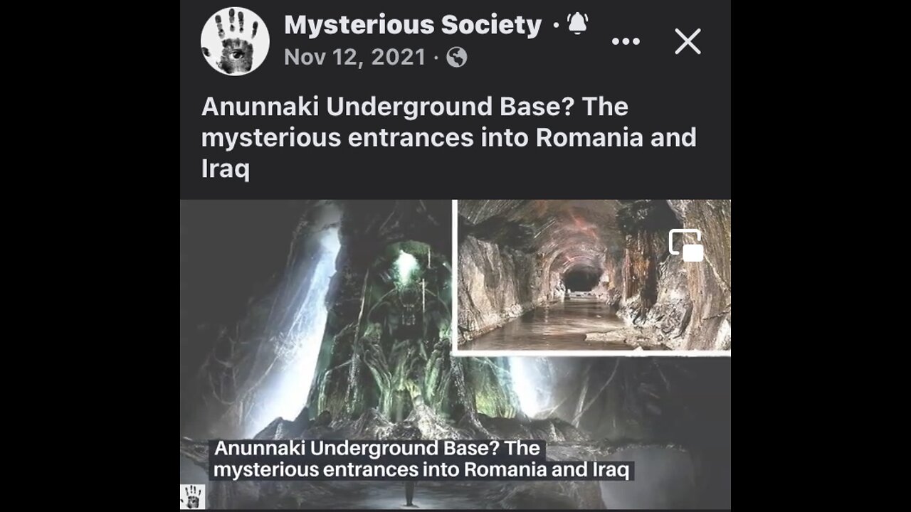 Anunnaki Underground Base?