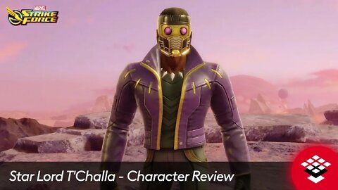 Star Lord T'Challa - Character Review | MARVEL Strike Force