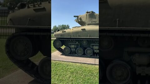 Sherman Tank, Camp Atterbury Indiana