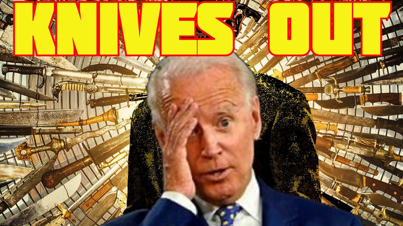 Knives Out For Joe Biden! Tucker Isn’t Buying It: “Something Else Is Going On”