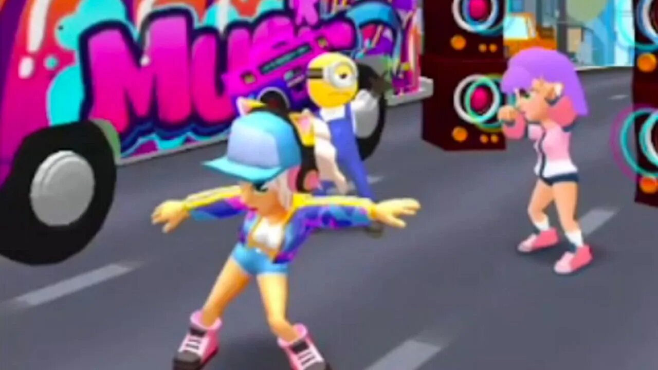 Subway Surfers Musical com Minions e Buzz Lightyear