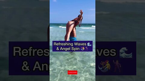 Dance 💃🕺🏽on Beach Waters 🏖️🧜‍♀️ #beachdance #countrydance #swingdance #acrodance #beach