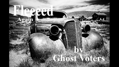 Fleeced Again (The American Public) by Ghost Voters!
