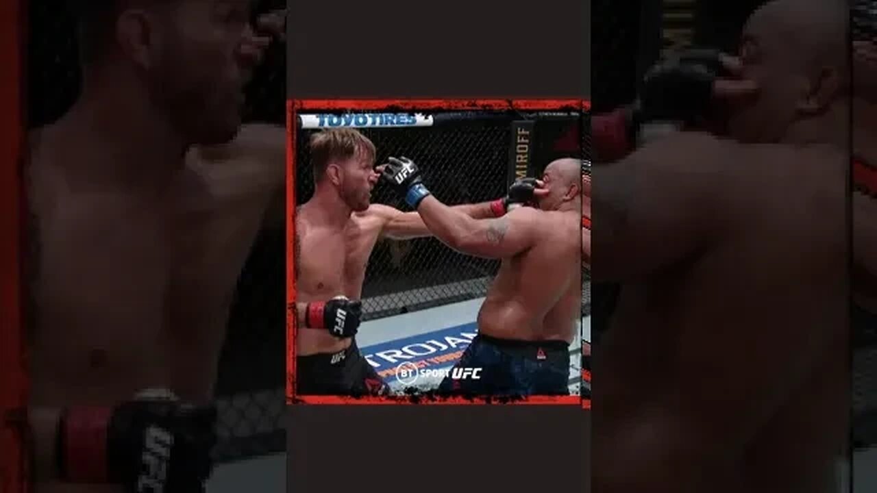 Marc Goddard epic fail missed eye poke at UFC 252 Miocic vs Cormier