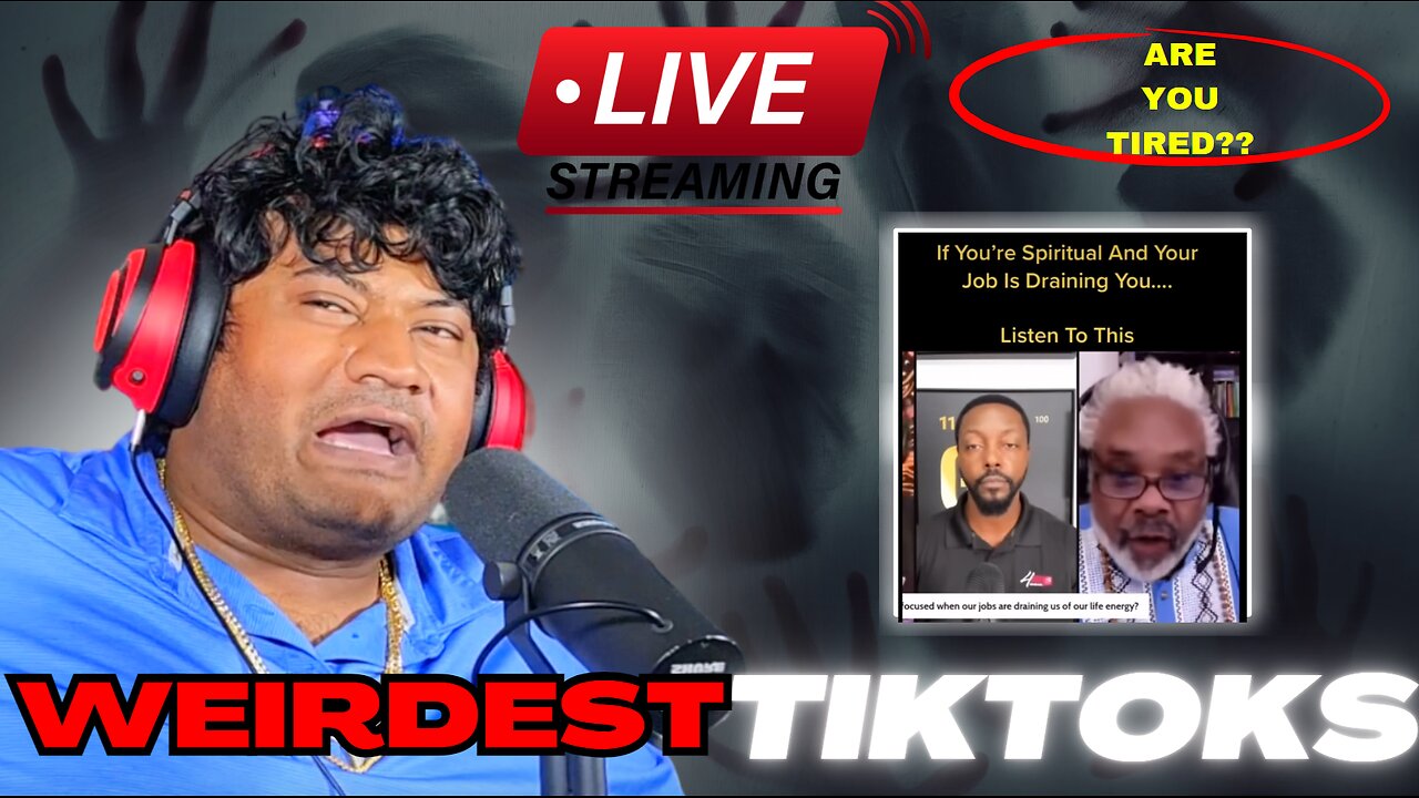 Strange and Weird Tiktok Compilation Live Stream with Tedi (pt. 11)