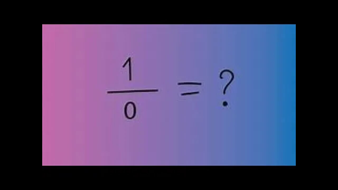 Why Is Division By Zero Not Defined [ Zero Divided By Zero ][ One Over Zero ][Zero Over Zero] [0/0][
