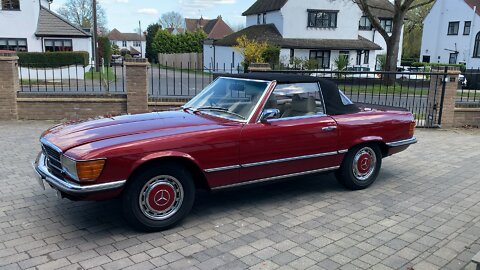 Mercedes SL 350 Sports classic 1972