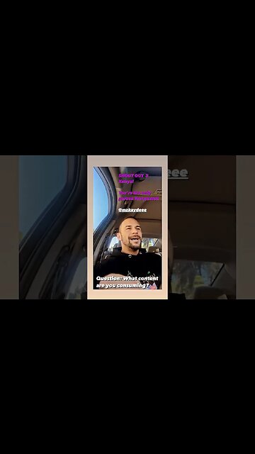 What content are you consuming?