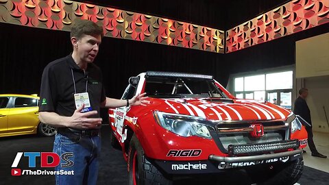 Honda unveils a Baja-Ready Rdigeline pickup truck at SEMA