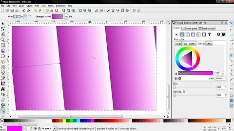 Radial Gradient (Fill and Stroke PART 5) - Inkscape Beginners' Guide ep36