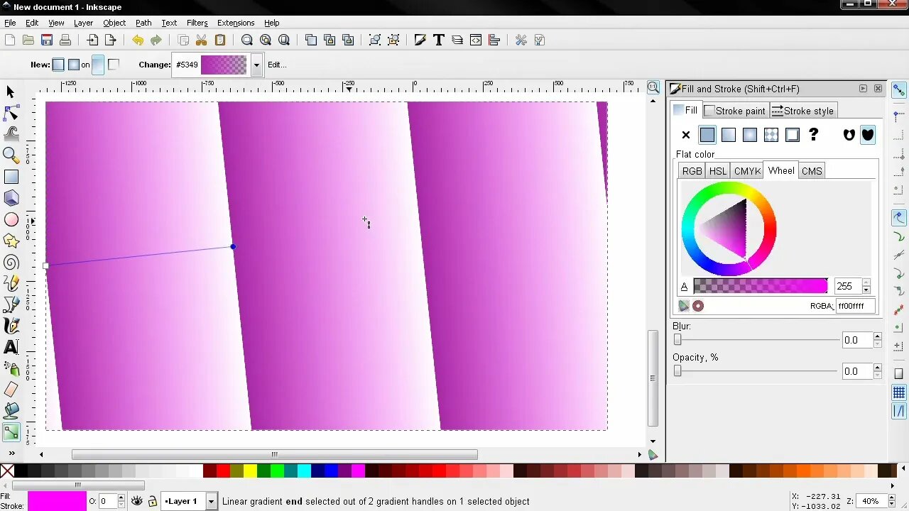 Radial Gradient (Fill and Stroke PART 5) - Inkscape Beginners' Guide ep36