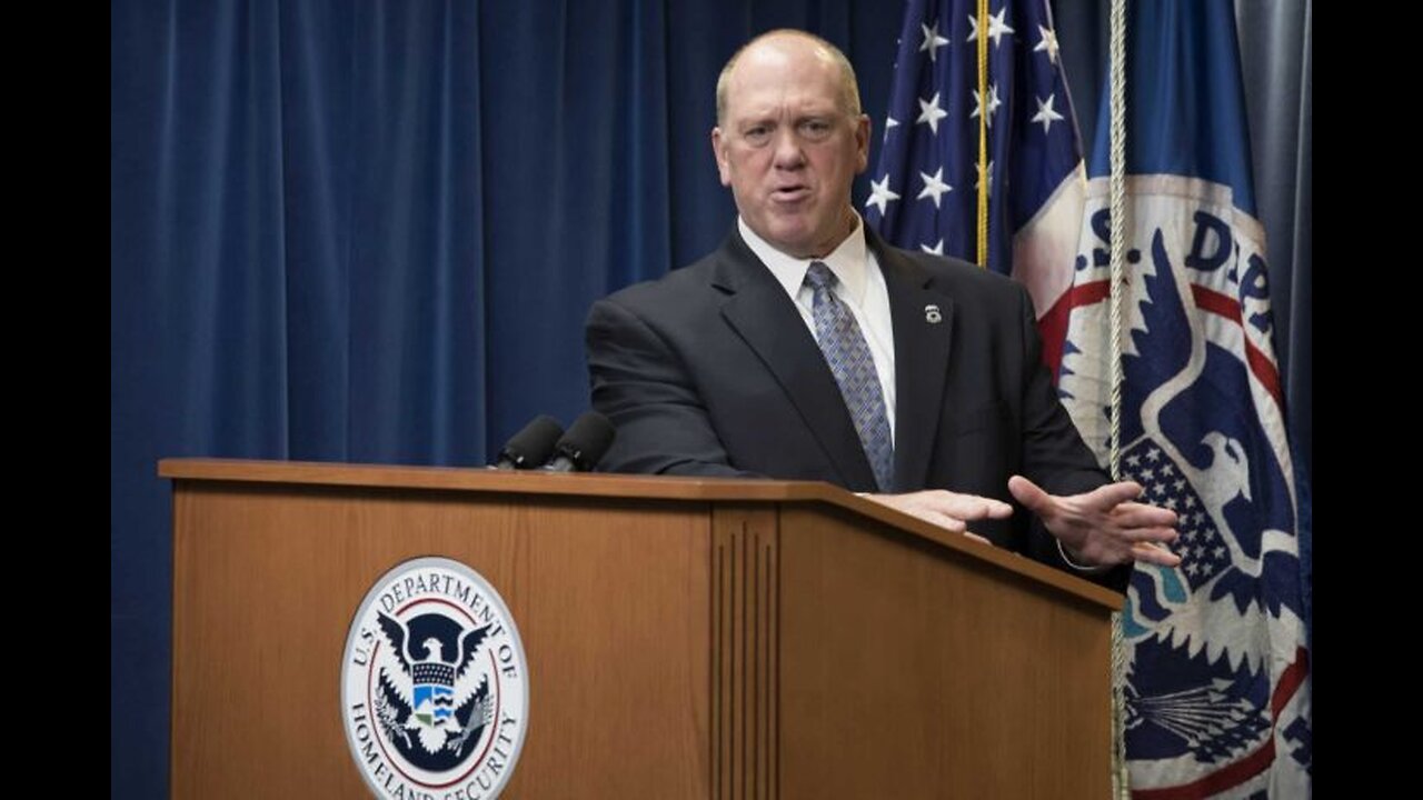 Meet America and Trumps New Border Czar - TOM HOMAN - The Far Left Needs Mental Evaluations ASAP