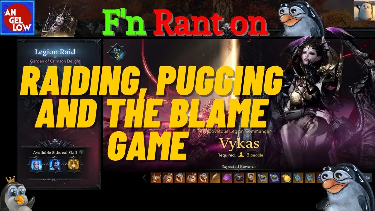 My F'n Rant on Raiding, Pugging and The Blame Game!