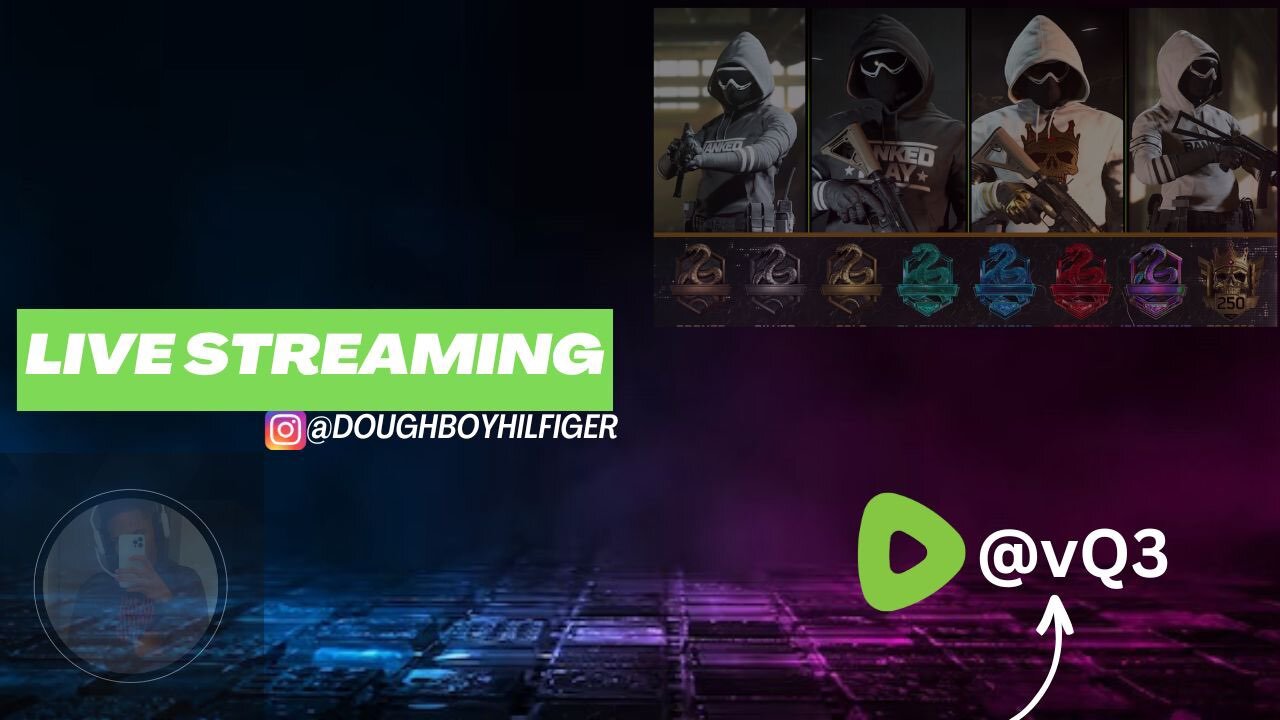 vQ3 - 🟪Live Now🟪 🧘🏾♂️MW2 Ranked & GTA5🧘🏾♂️