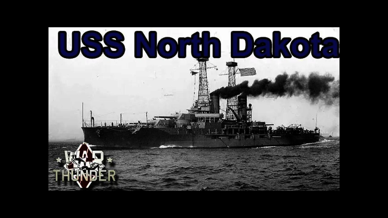 USS North Dakota, a Detailed look - War Thunder Top Tier American Ship