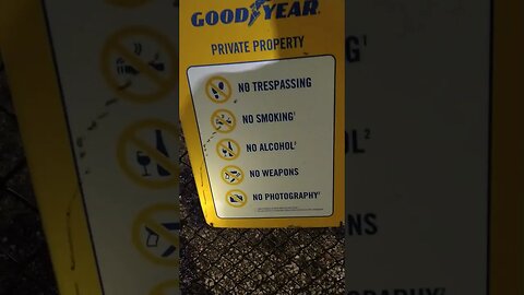 Goodyear has RULES : NO FILMING #1a #audit #1aaudits