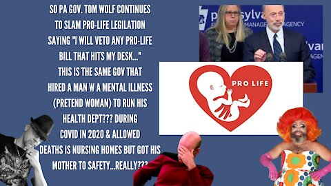 WHAT NEXT...GOV TOM WOLF CONTINUES TO HATE ON THE INNOCENT...