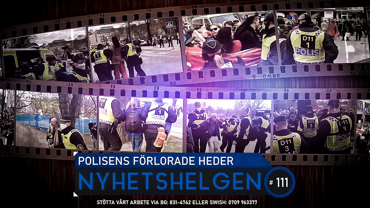 Nyhetshelgen 111 - Polisens förlorade heder, älskade grannar, hej svejs i lingonskogen