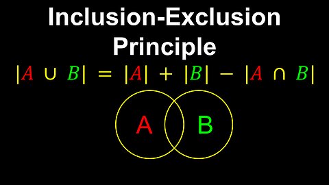 Inclusion-Exclusion Principle - Discrete Mathematics