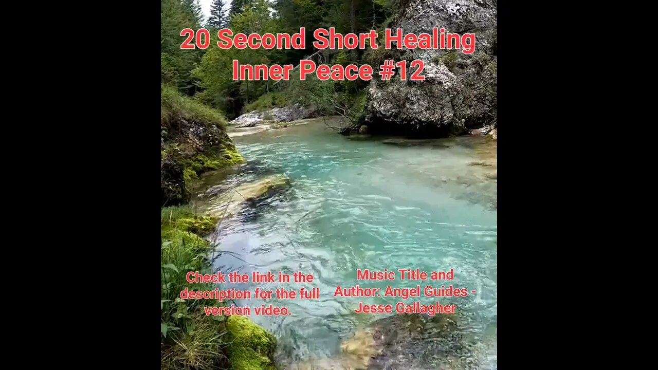 20 Second Short Healing Inner Peace | Meditation Music | Angel Guides | #12 #Meditation #shorts