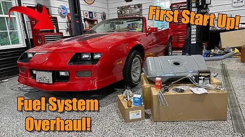 Watch This Chevrolet Camaro IROC-Z Come To Life After Sitting For YEARS!