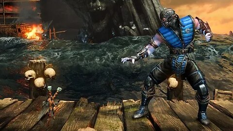 Scorpion Microscope Vs Sub Zero Lol 🤣 Mortal Kombat XL Mod