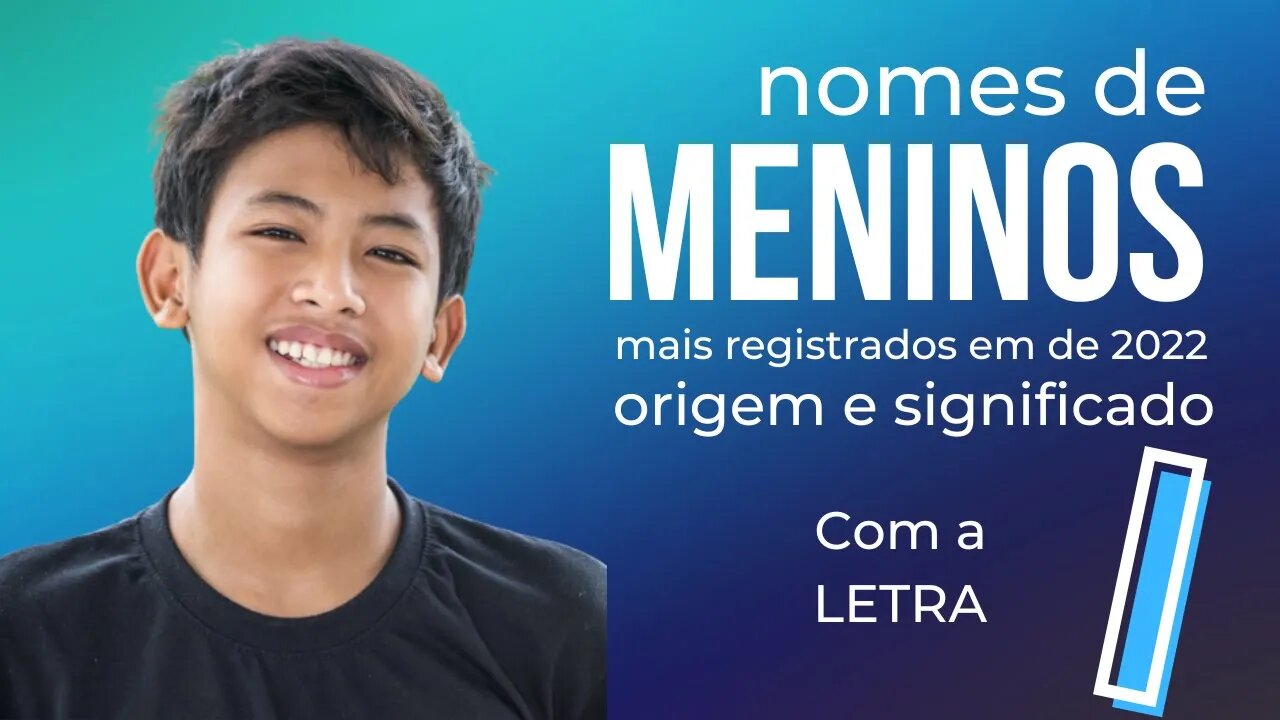 Nomes masculinos com a letra i origem e significado